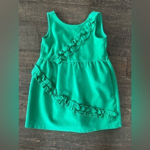 Janie and Jack green size 2t dress